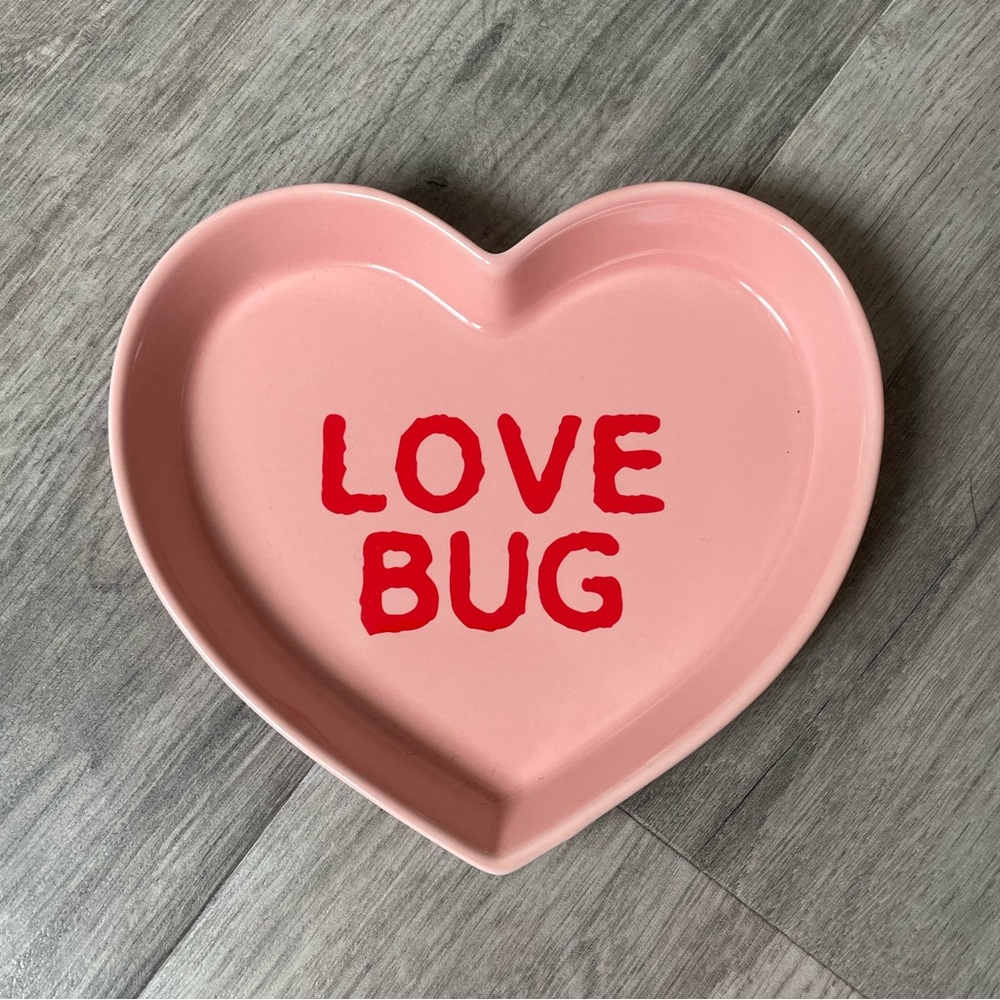 NWT Indigo Love Bug Jewelry Tray, Pink
